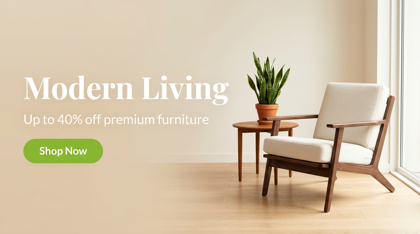 Modern Living - up to 40% off premium furniture